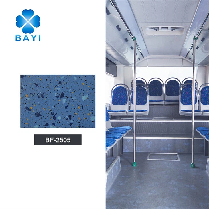 Bus Blue Safety Flooring Bus Blue Safety Flooring